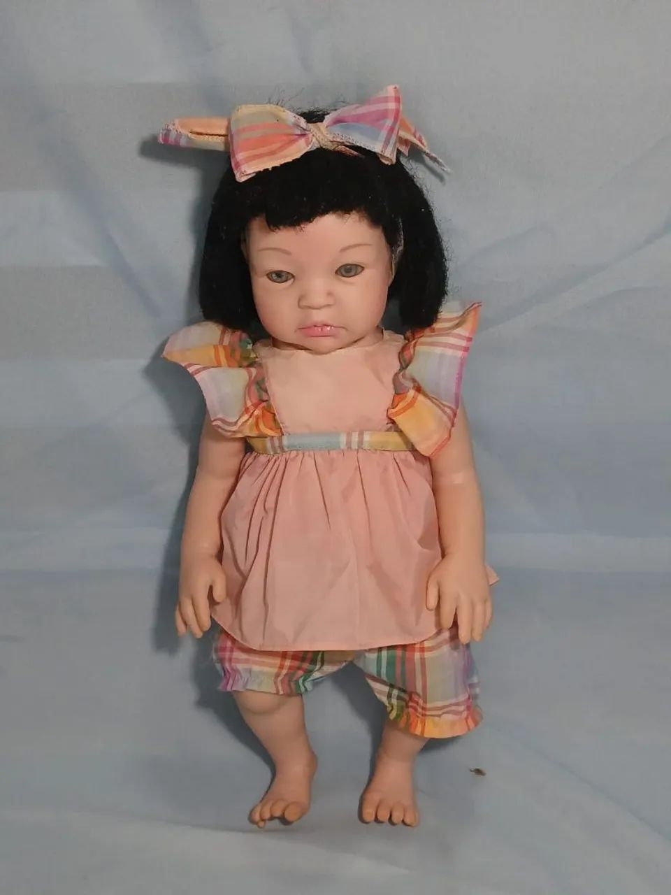 6 - BONECA BEBE REBORNE CORPO DE BORRACHA - Foto 2