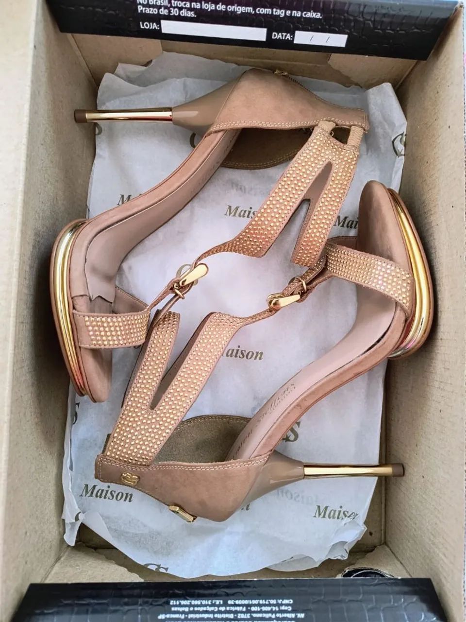 Sandália Carmen steffens n 35 nova nunca usada. - Foto 5