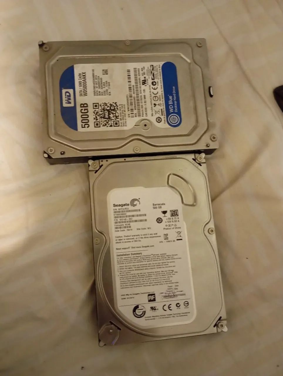 2 HD 500GB Funcionando 