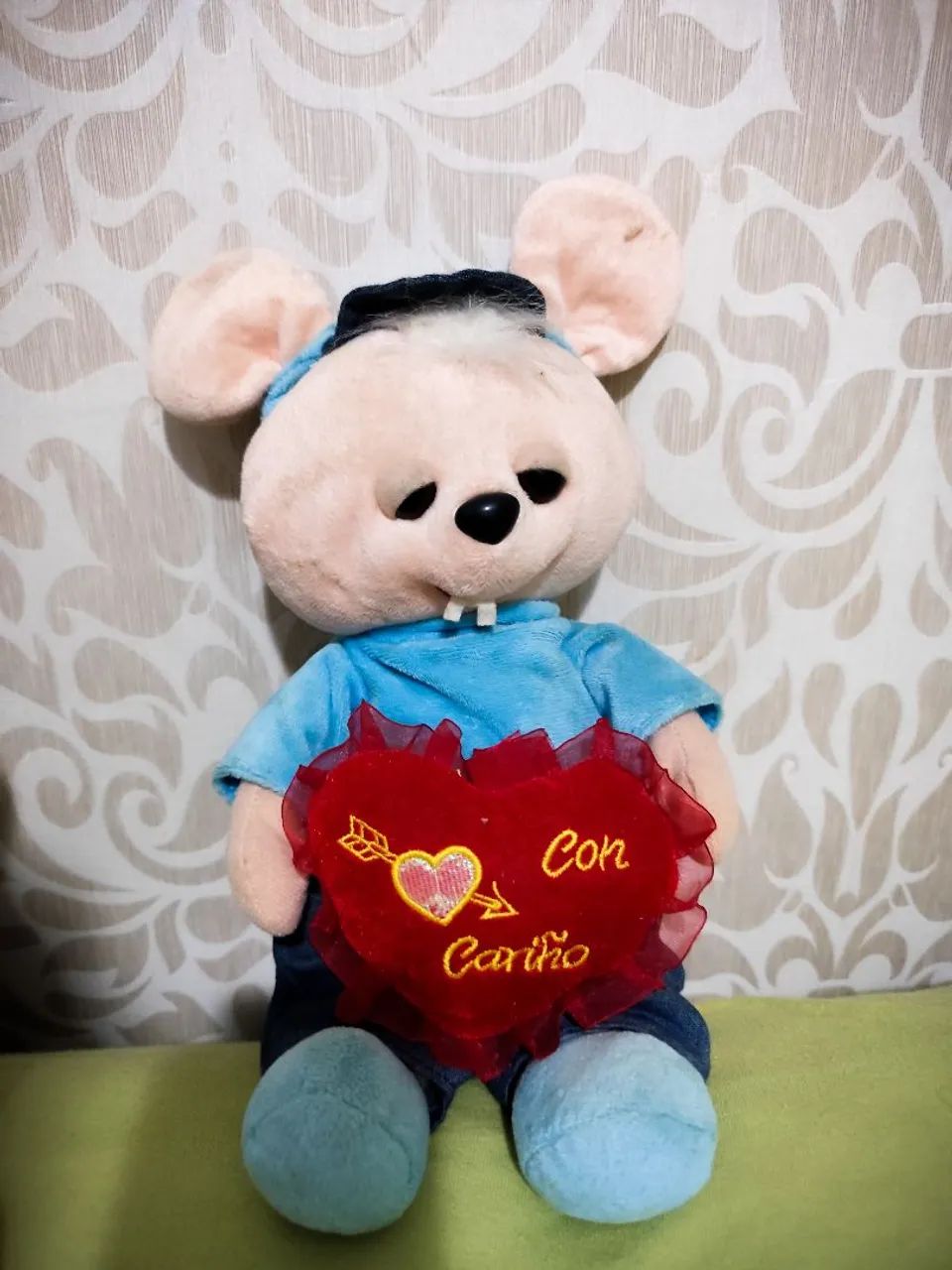 Pelúcia Ratinho "Com carinho"