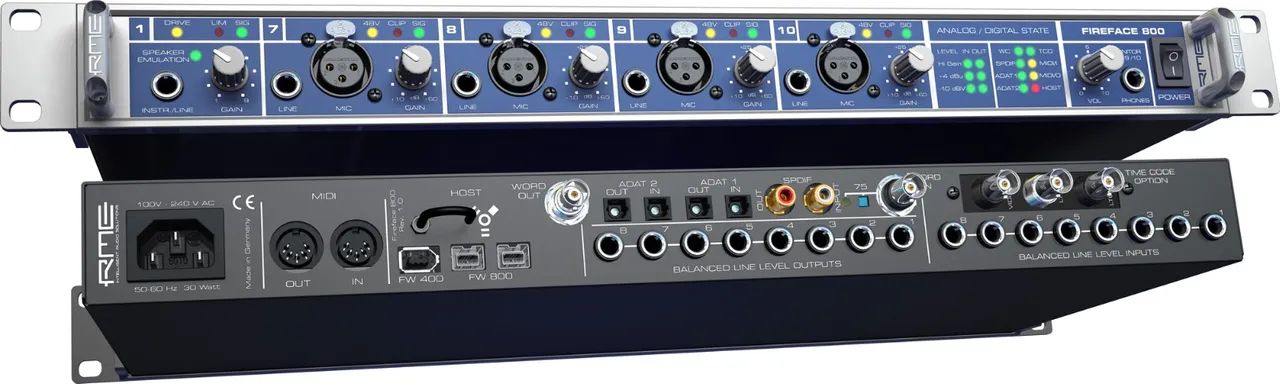 Interface RME FIREFACE 800 - Equipamentos e Acessórios de Som