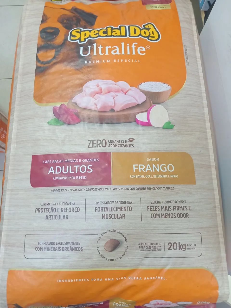 Ração Special Dog Ultralife Adultos Frango 20kg