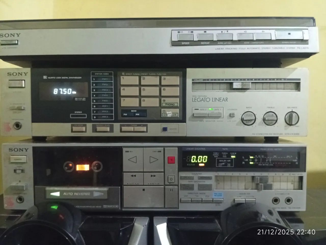 Reciver sony legato linear 