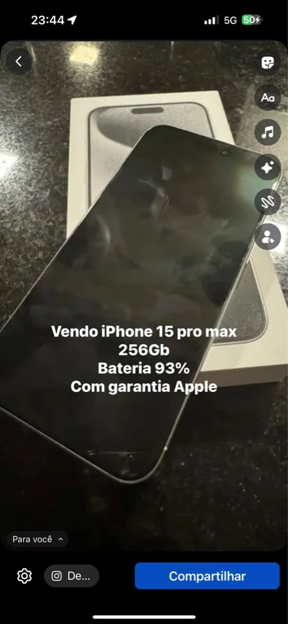 iPhone 15 pro max 