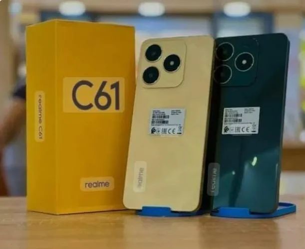 Realme C61 8/256gb - Novos com Garantia de 1 ano 