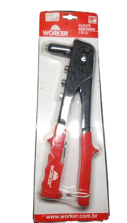 Alicate rebitador Worker - Foto 5