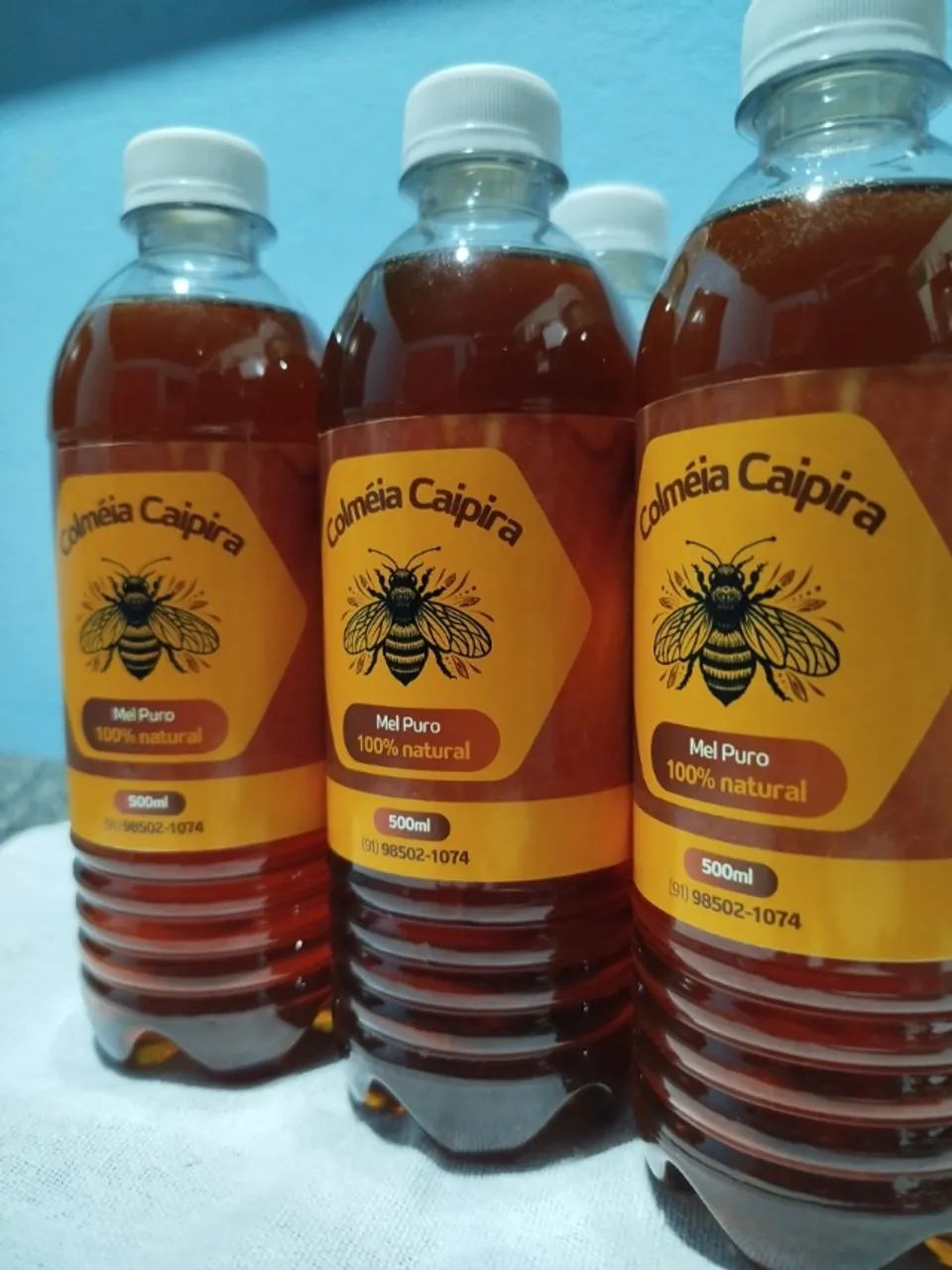 Mel Puro Colméia Caipira - 100% Natural - Direto do Produtor  - Foto 2