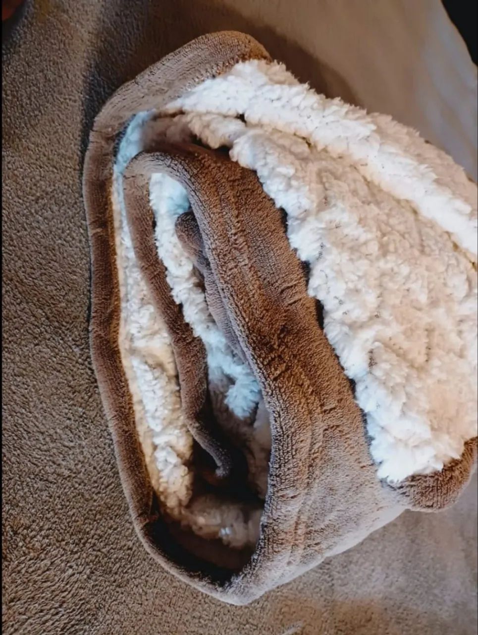 Cobertor com mangas bem quentinho - Foto 3