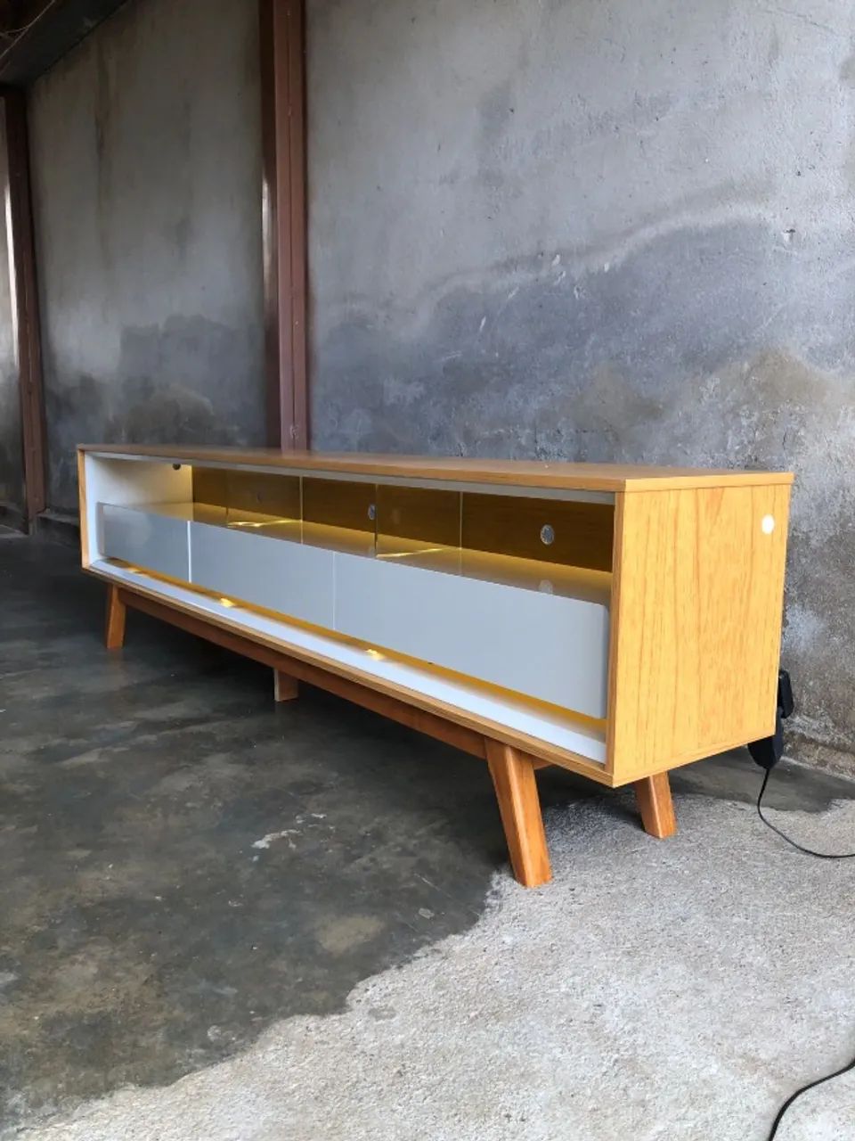Rack para TV com LEd Largura 2.12cm - Foto 4