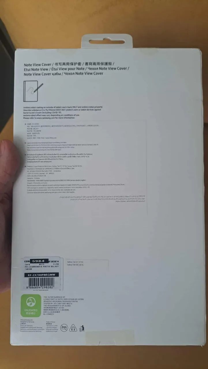 Capa Note View Original Samsung P/ Galaxy Tab S7 Tab S8 11'' - Foto 5