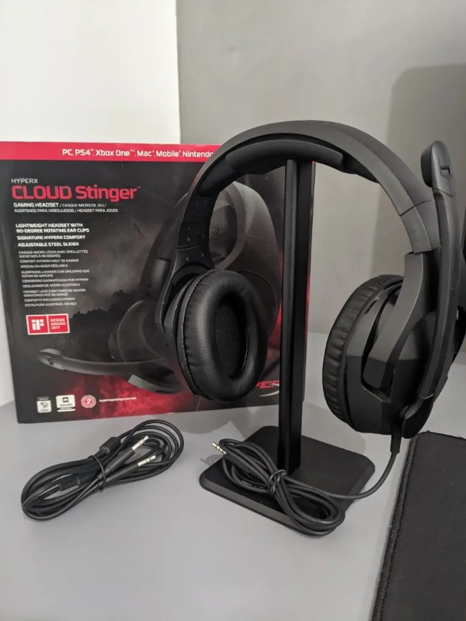 Headset Gamer HyperX Cloud Stinger - Preto