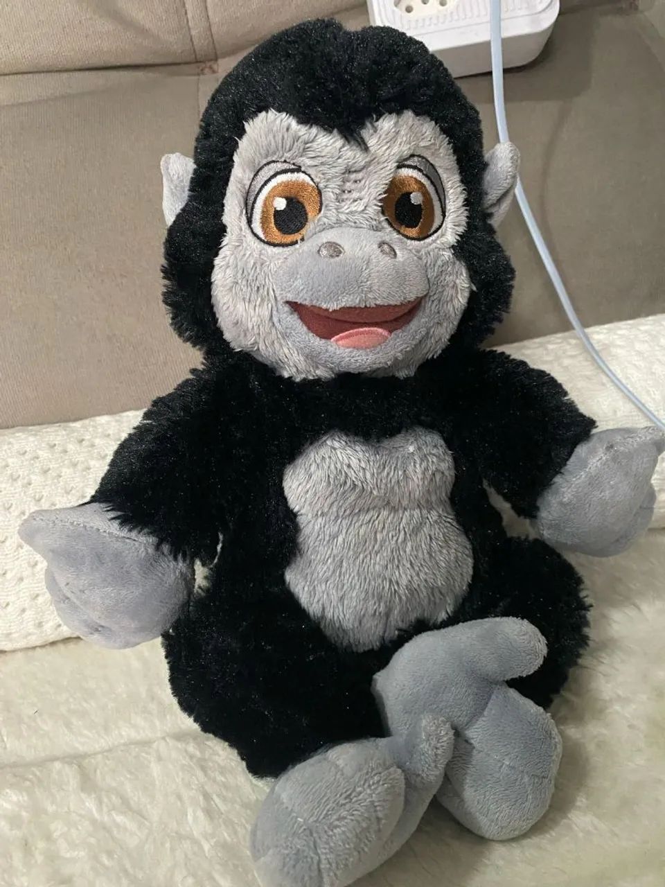 Pelúcia Macaca - Gorila - 30cm - Foto 2