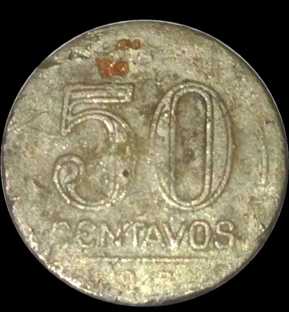 Lote de Moedas - 1 Cruzeiro 1946 - 50 Centavos 1945 1943 - Aceito Ofertas  - Foto 5