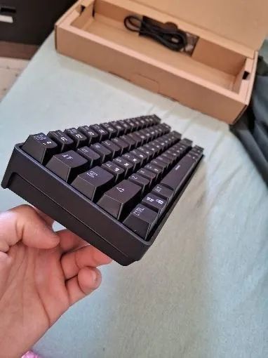 Teclado Mecânico 60% Switch Red Entrega gratis  - Foto 4