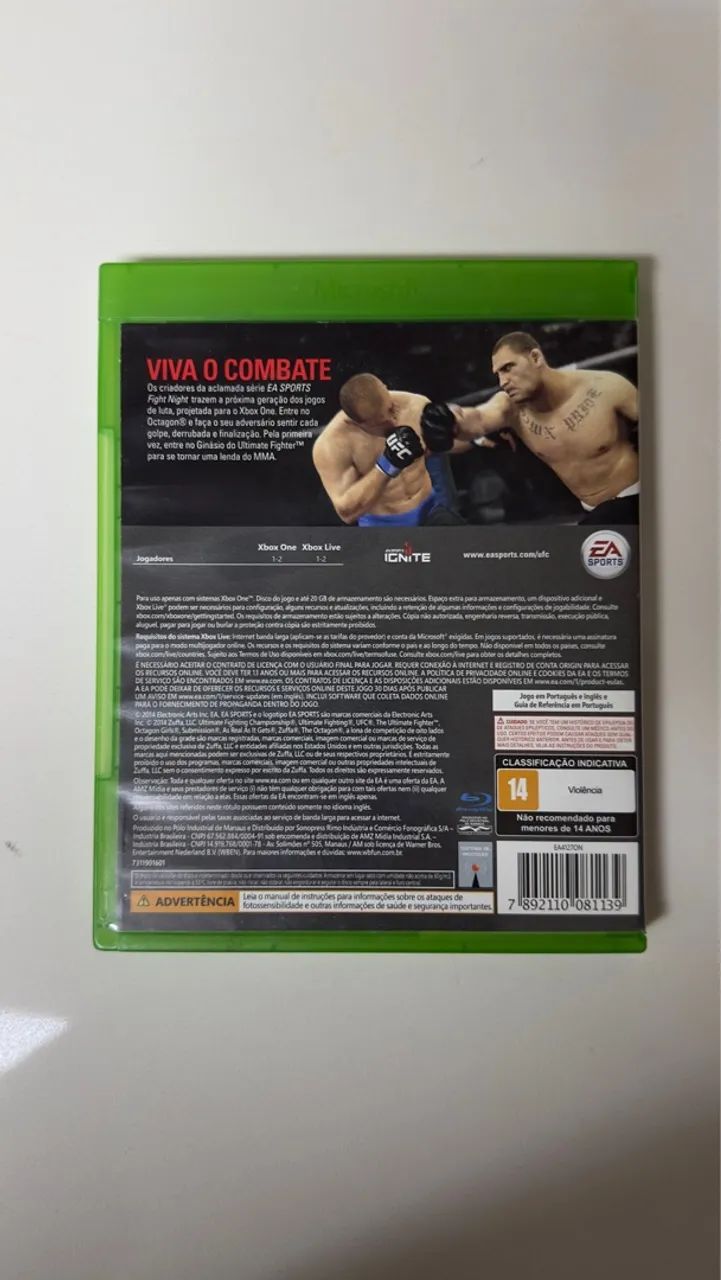 Jogo UFC para Xbox One - Foto 3