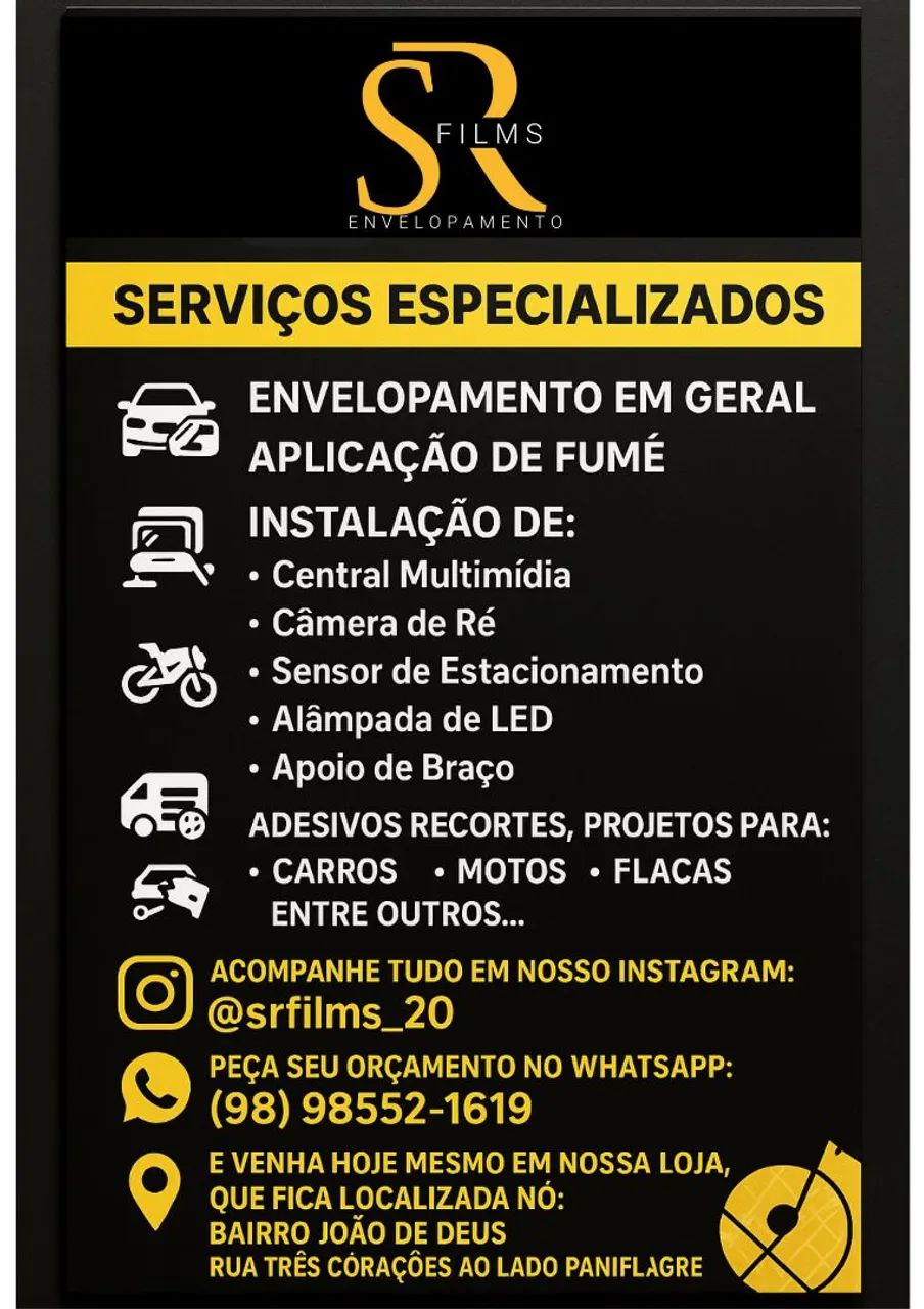 Envelopamento em geral, Fumê, Instalação de Central Multimídia, instalação de Led... - Foto 4