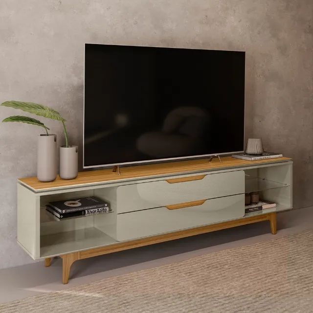 Rack Los Angeles Linea Brasil Tauari/Off White - Entrega Rápida! 