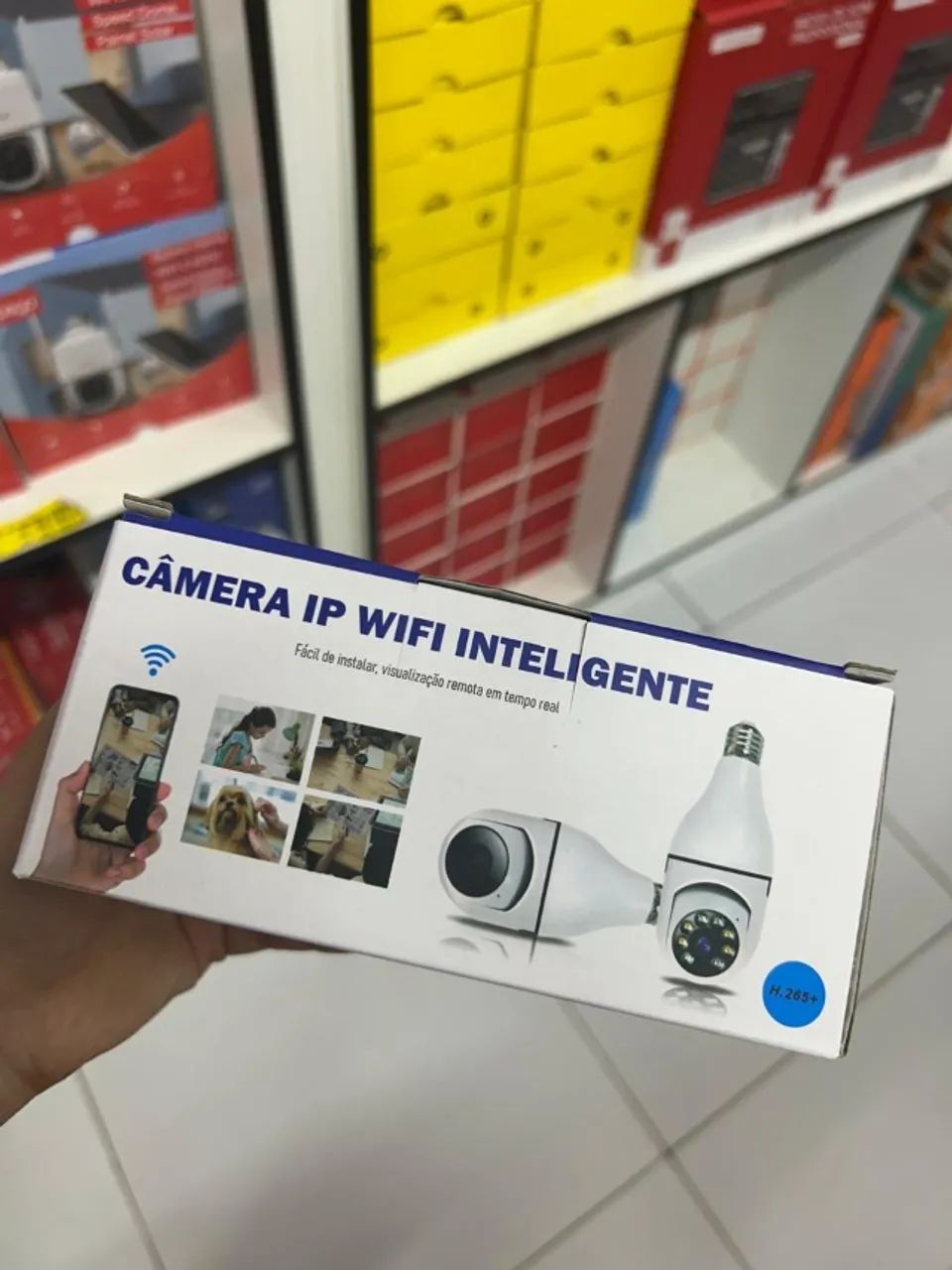 CAMERA LAMPADA WIFI
