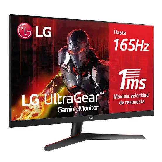 Monitor LG Gamer 32 polegadas Full HD 165Hz. Tem risco pequeno na tela (não atrapalha)