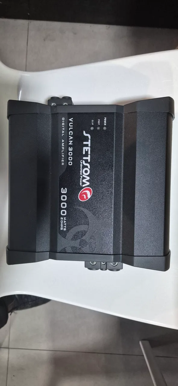 Módulo Stetsom Vulcan 3000 - 3000W RMS 2 Ohms