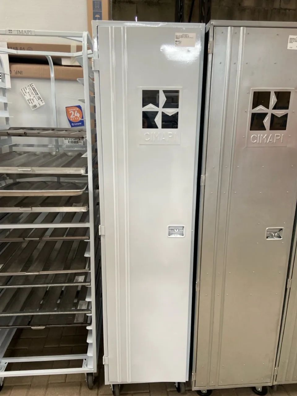 ESTUFA VAZIA PARA 20 ASSADEIRAS 40X80CM EPOXI - CIMAPI 