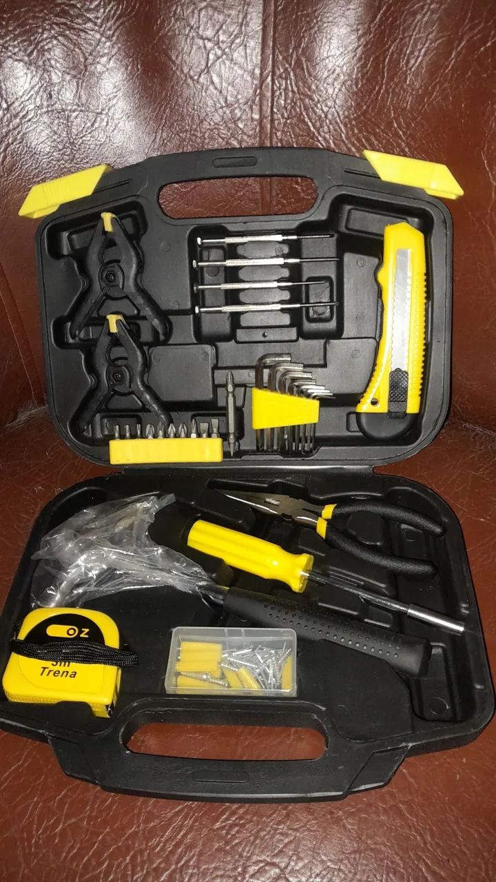 Kit de Ferramentas para Instalações Elétricas e Hidráulicas