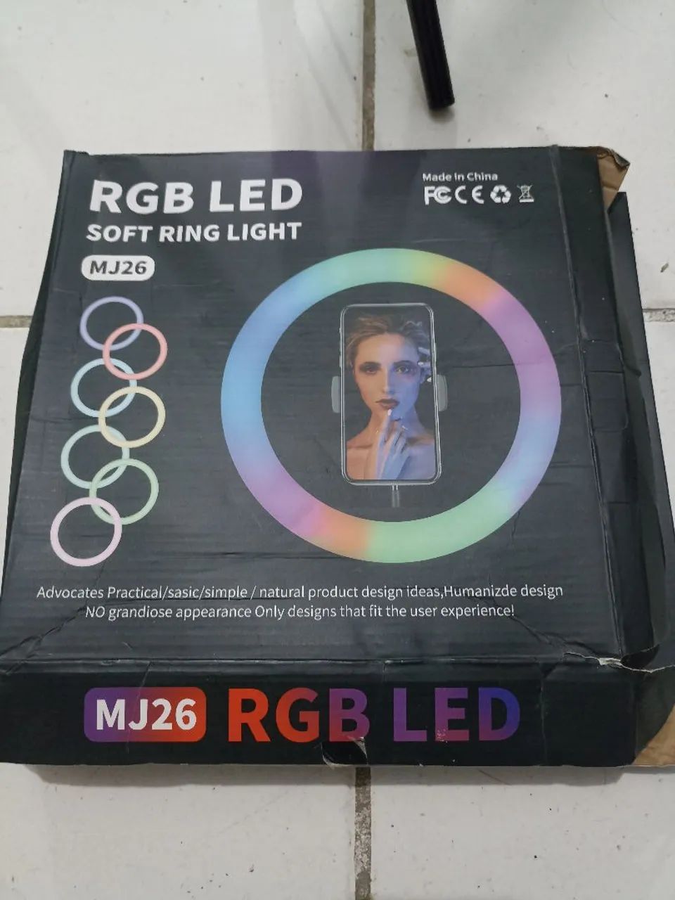 Ring Light Profissional com Tripé - Iluminação Perfeita! - Foto 3