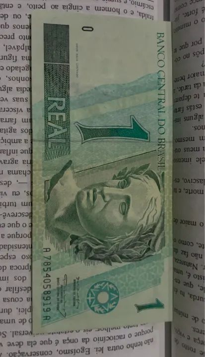 Cédula de 1 Real Verdadeira 