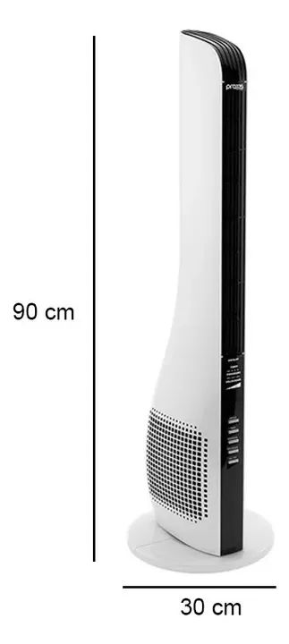Ventilador Coluna Torre 90cm Silencioso 127v C/ Controle - Foto 4
