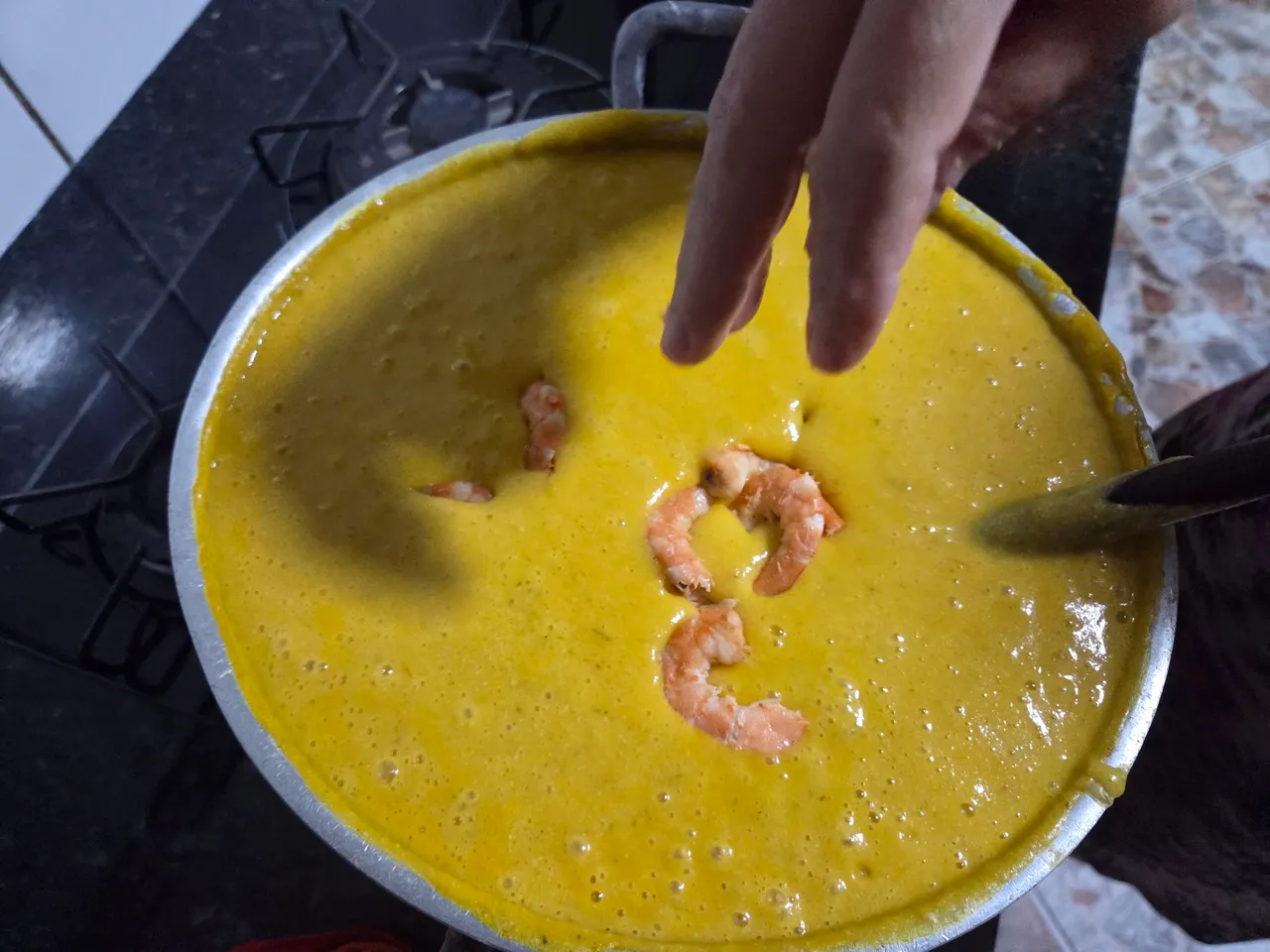 Bobó de Camarão 1kg 65 reais