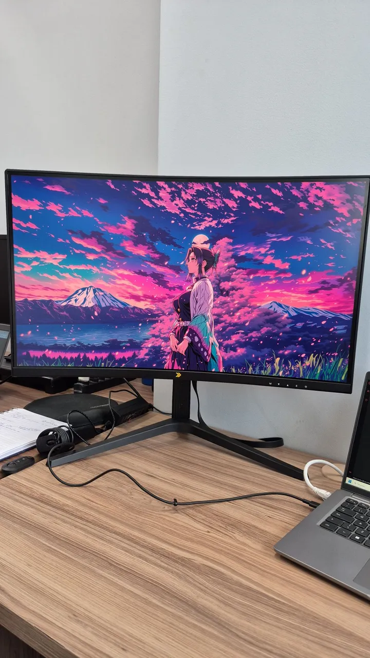 Monitor Gamer 27" 240hz com alto falantes