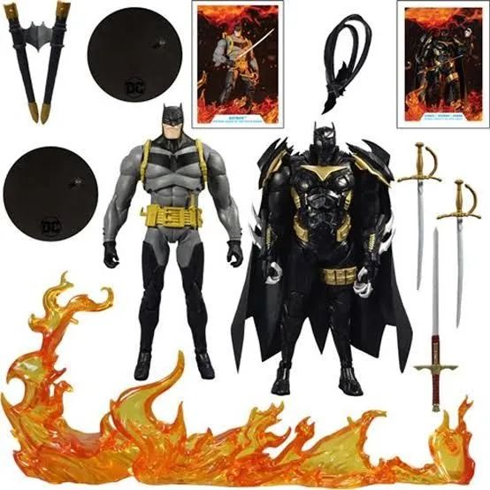 Batman vs Azrael Batman Armor DC Multiverse - Foto 3