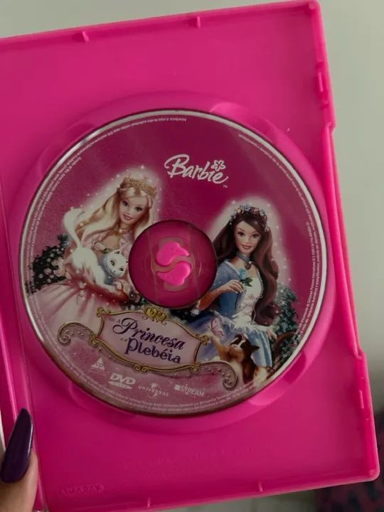 Barbie - A Princesa e a Plebeia DVD -original  - Foto 3