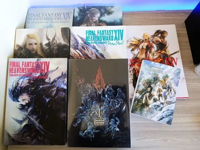 Artbook Final Fantasy Xiv - A Realm Reborn Stormblood Heavensward Shadowbringers