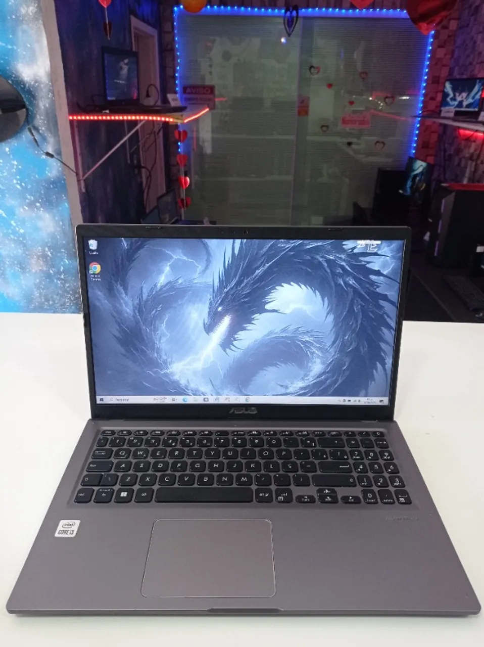 Notebook Asus 15 i3 10a geração Placa Vídeo Integrada SSD NVME 256GB + 8GB (COM GARANTIA)