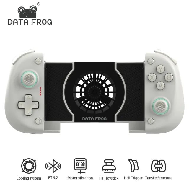 Controle sem fio Datafrog X3 para Celular Compatível com Android/Nintendo Switch/PC