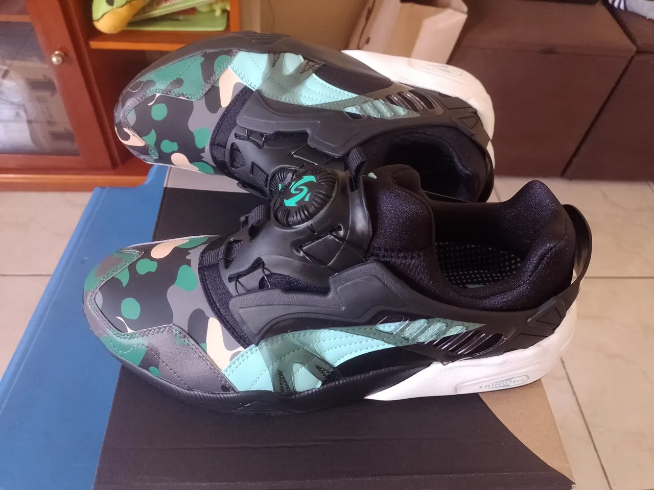 Tênis Puma Disc Camuflado - Design Moderno