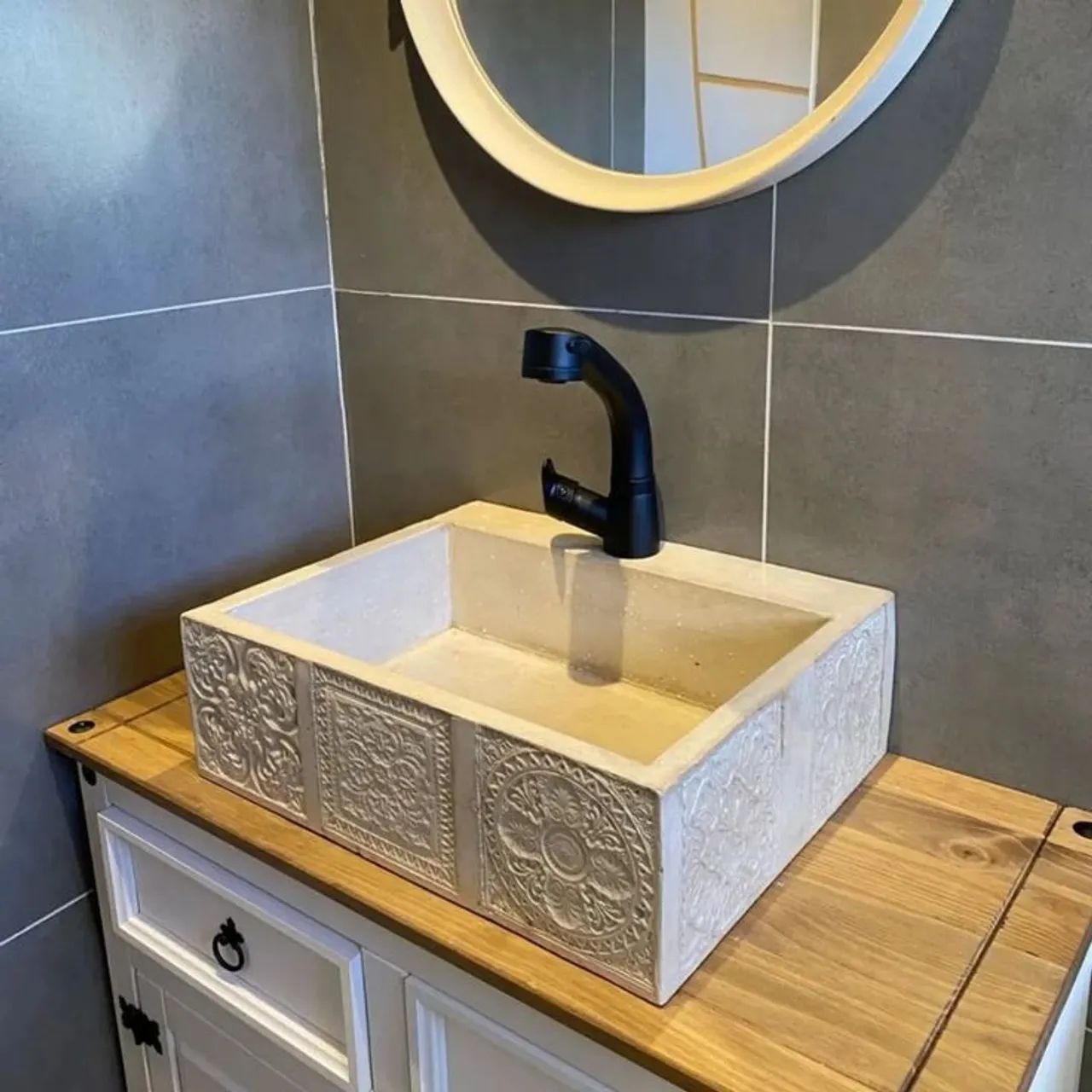 Cuba de Concreto com Design Exclusivo - Foto 4