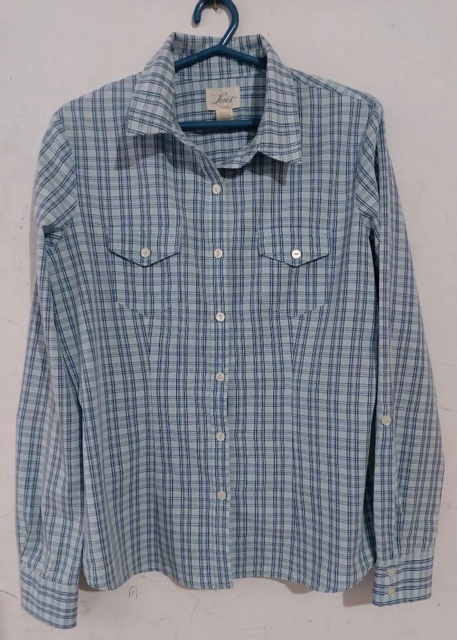 Camisa Xadrez Levi's Feminina M