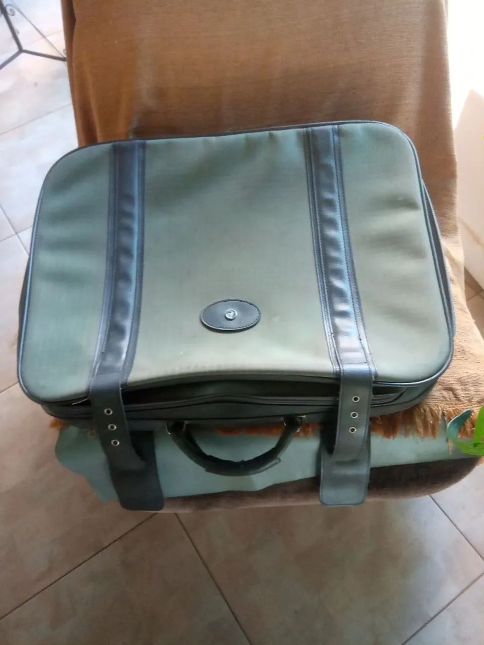 Mala de Viagem  com Detalhes  Pretos - Foto 4