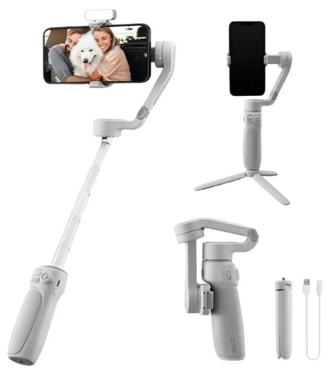 Estabilizador de cardan Zhiyun Smooth Q4, barra de extensão - Foto 3