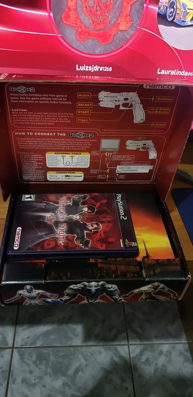 Vampire Night + Guncon2 - PS2 - Foto 3