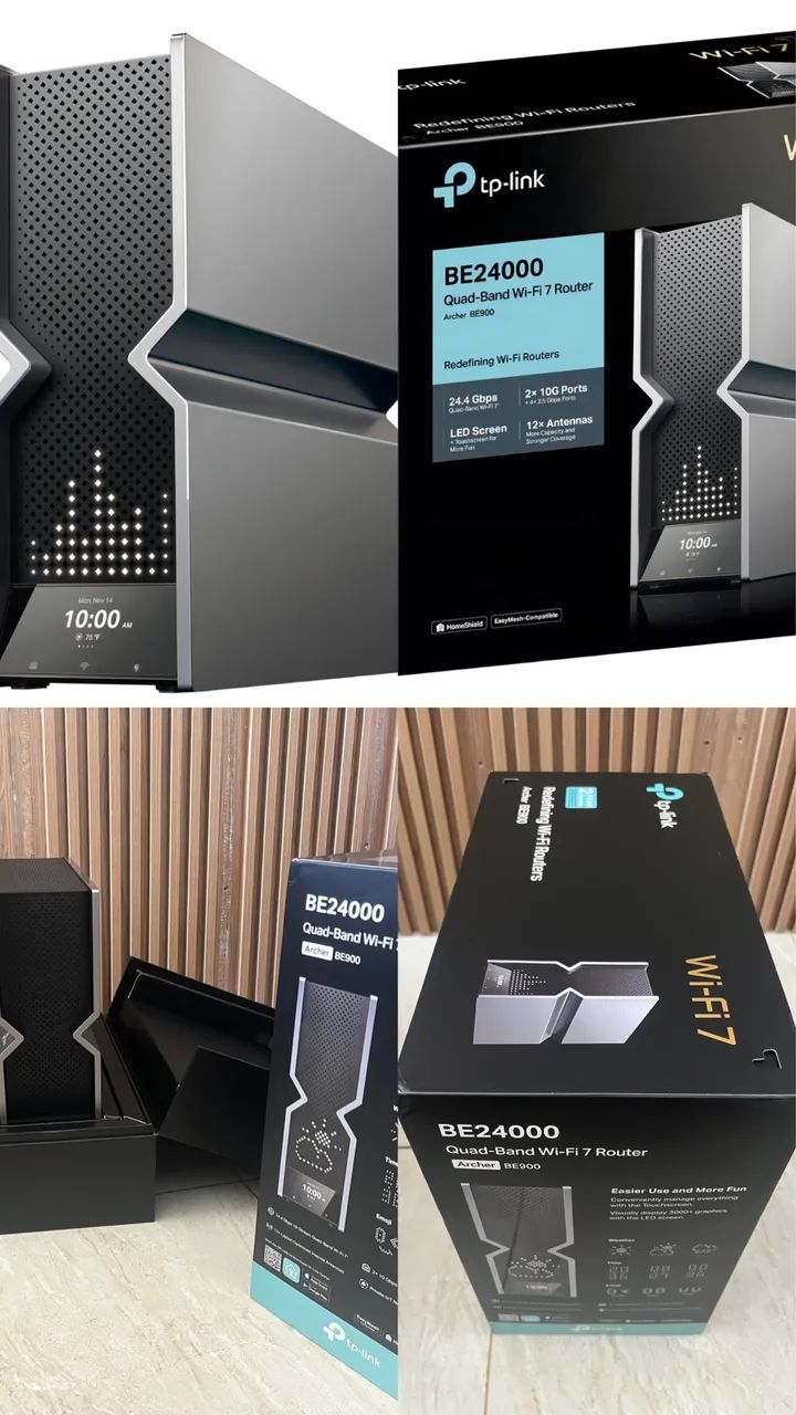 Roteador Archer BE24000 - BE900 wifi 7