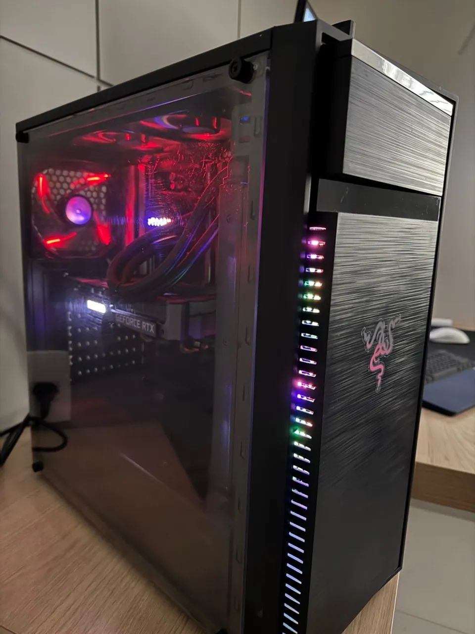 Computador Gamer RTX 3060TI 8gb + AMD Ryzen 7 7800X3D - Foto 4
