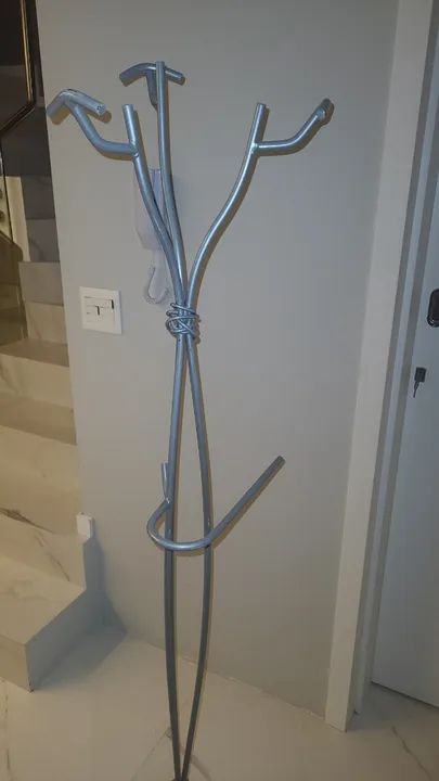 Cabideiro de chão de aço inoxidável  - Foto 2
