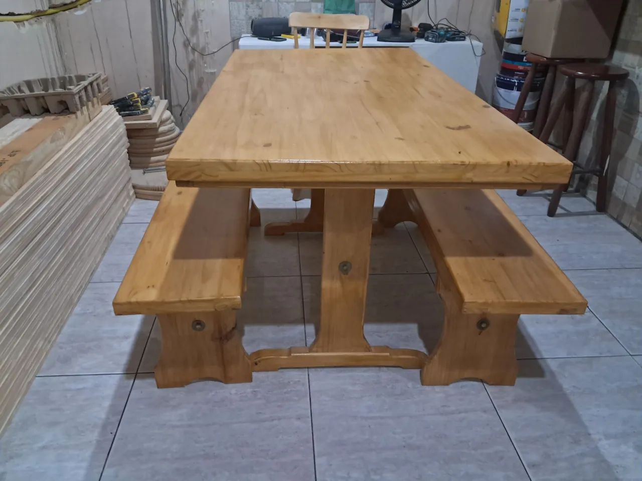 Mesa madeira  - Foto 2
