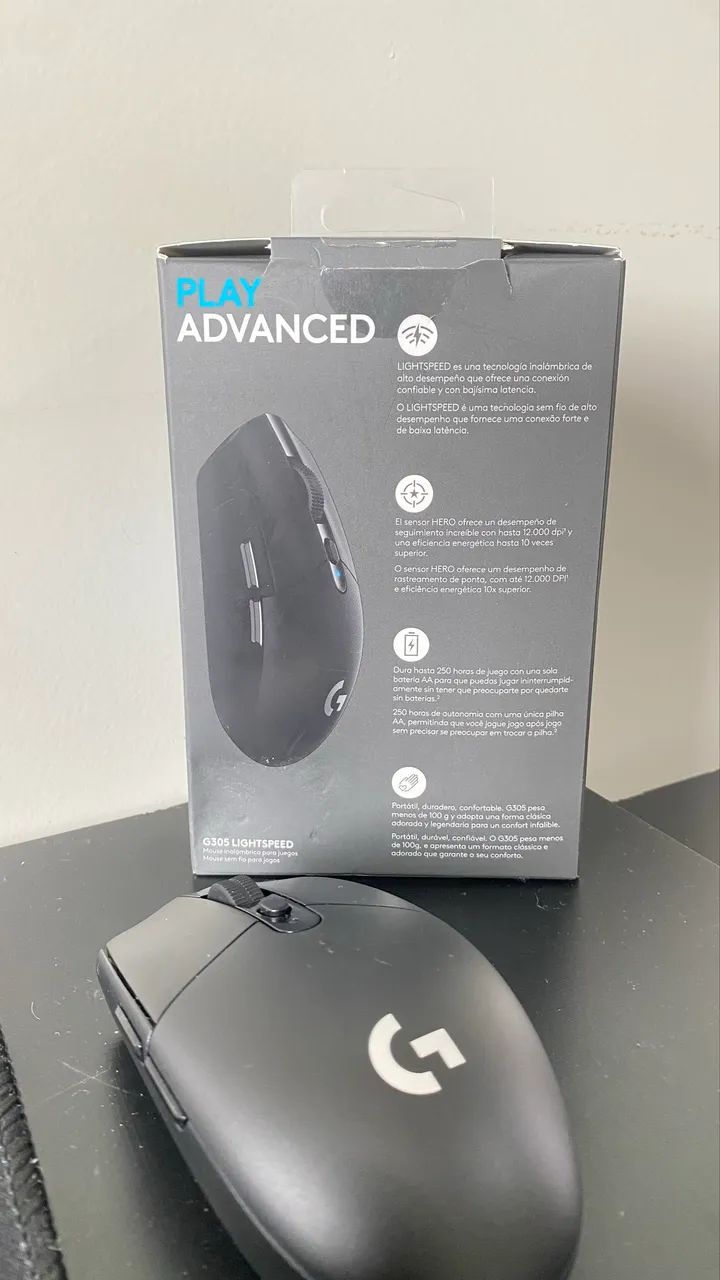 LOGITECH G305 LIGHTSPEED - MOUSE SEM FIO PARA JOGOS - Foto 3