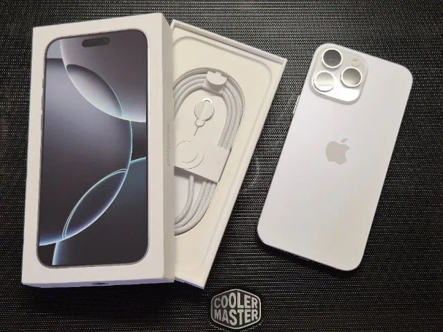 iPhone 16 Pro Max Titânio Branco | 256Gb | Chip Físico | Nacional