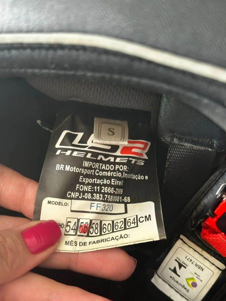 Capacete LS2 Preto FF320 - Foto 2