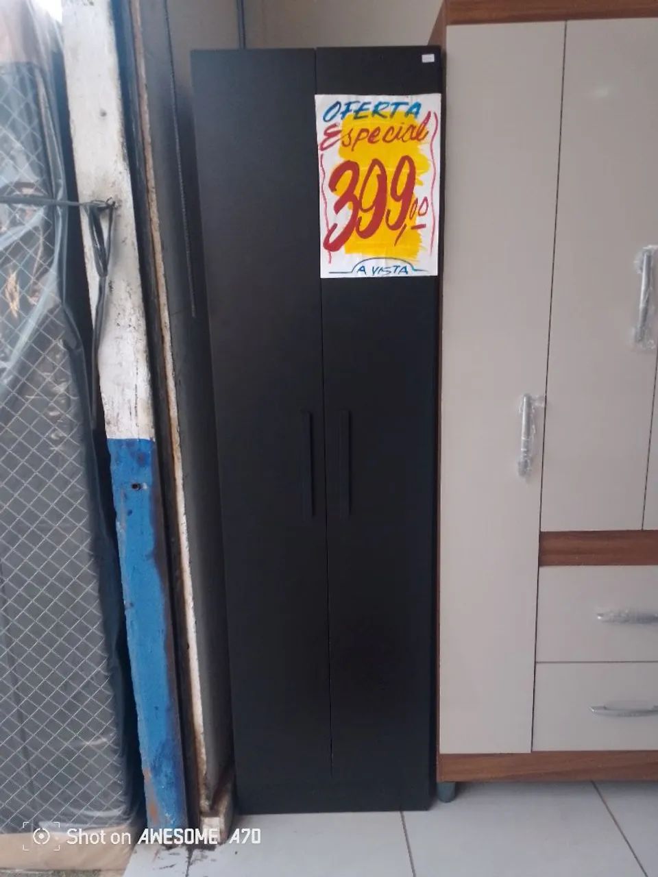 Multiuso preto pequeno entrega e montagem grátis 